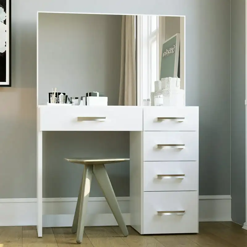 

Vanity Desk, White , for Bedroom