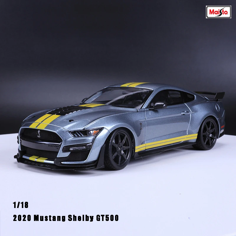 

Maisto 1:18 2020 Ford Mustang Shelby Cobra GT500 8 Styles Alloy Car Model Simulation Decoration Collection Gift Toy Die Casting