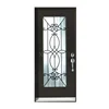 Beautiful iron grill door design main entrance wrought iron single door 5