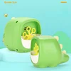 Electric Bubble  ​Cartoon Dinosaur Animal Shape Full Automatic Continuous Bubble Hand-held Desktop Bubble Machin 3