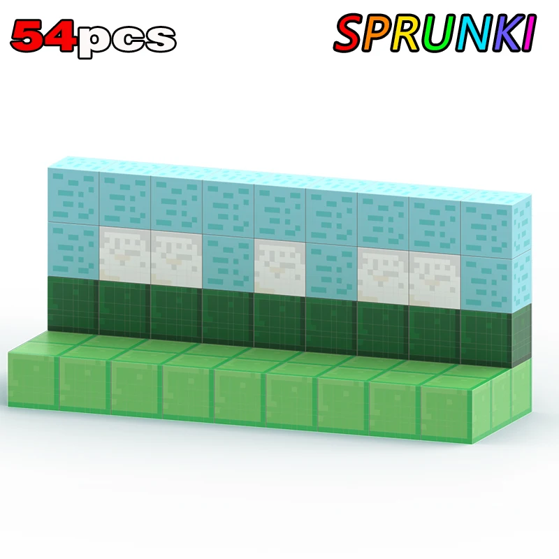 Magnetic Building Blocks Sprunki Magnetic Blocks Incredibox Music Game 20 Figures Magnetic Cube Toys for Sensory STEM Education Preschool Magnet Toys