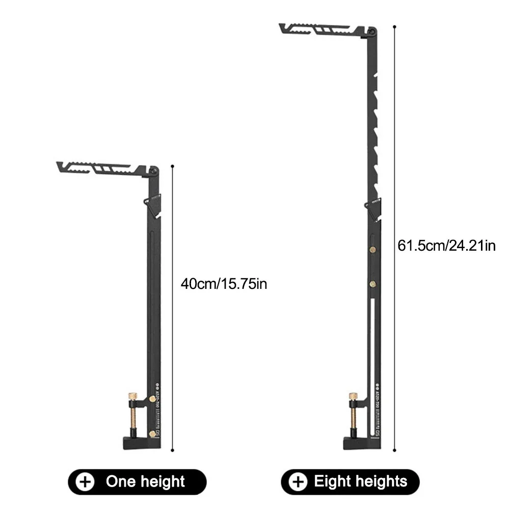 ShineTrip 개폐식 라이트 스탠드 야외 캠핑 라이트 휴대용 다중 속도 조절 스테인레스 스틸 스탠드 캠핑 용품