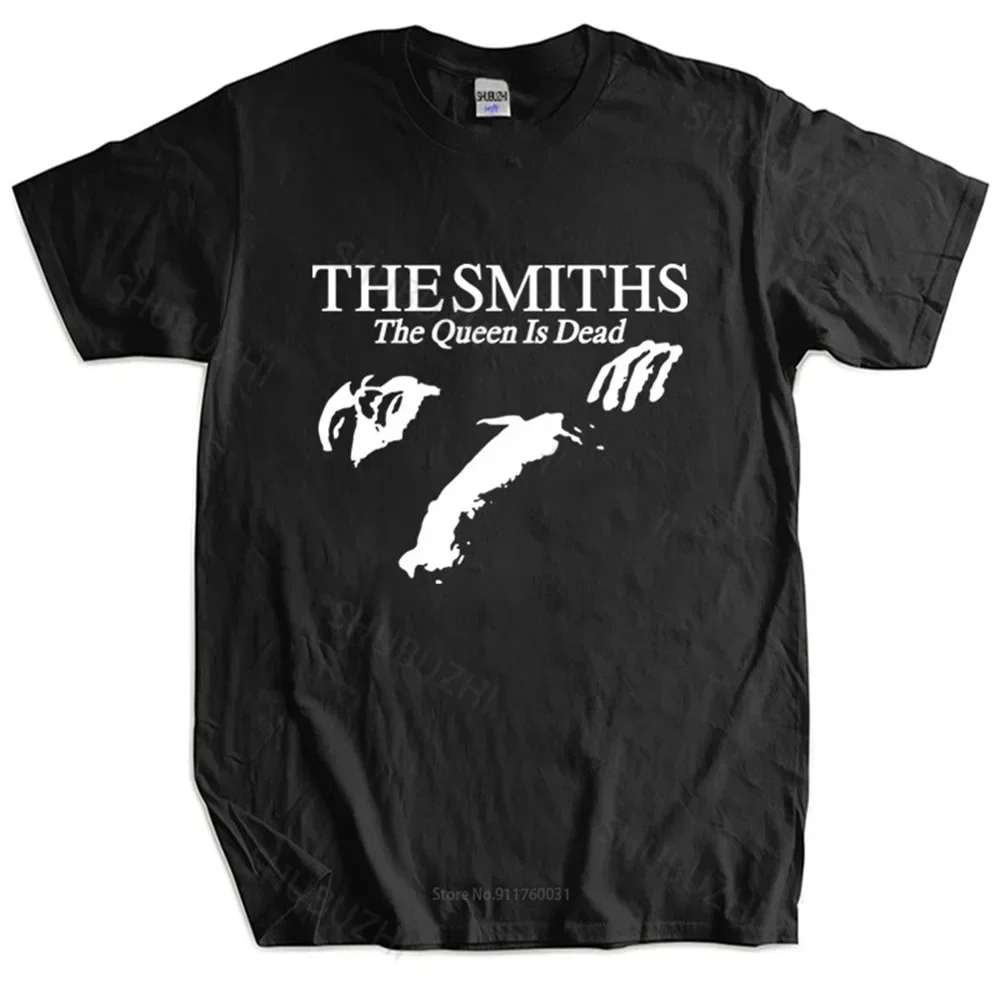 Morrissey O-Neck Short Sleeve Black Tshirts Tops The Smiths T-Shirt Indie Aesthetic Clothes Harajuku Streetwear Casual Tees 1