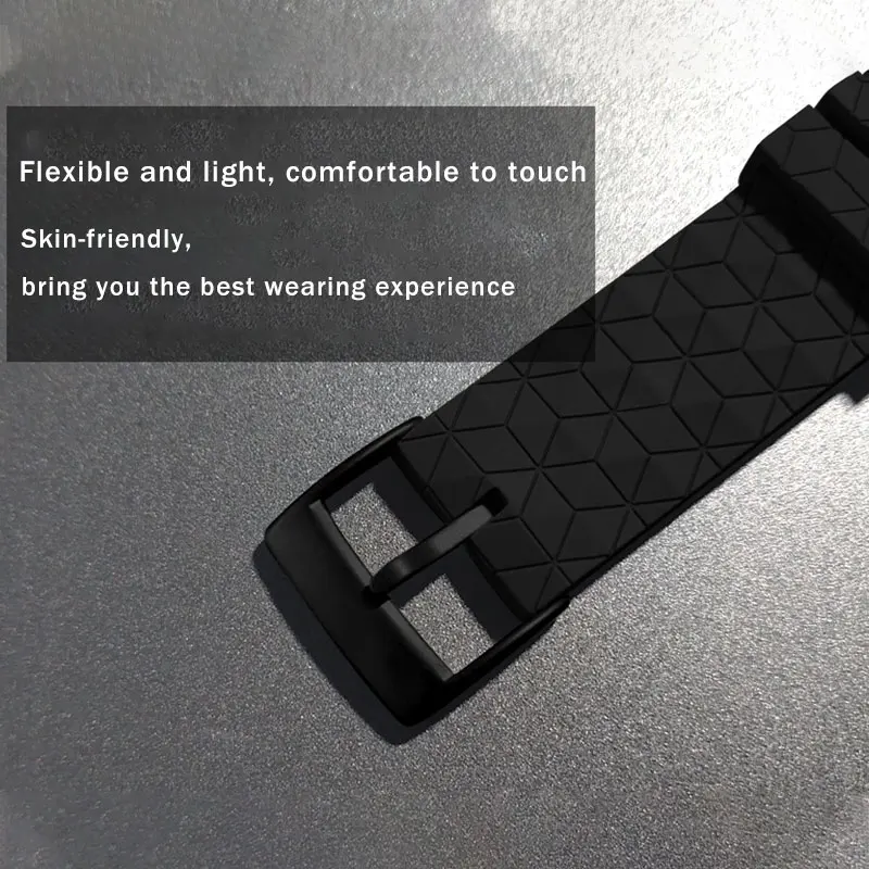 Breathable 22mm Football Design Watchband Strap Wristband