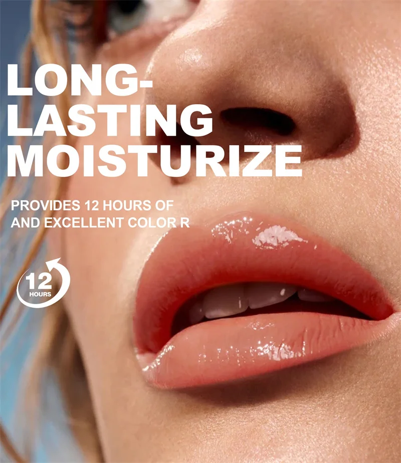 Glossy Silky Lipstick Long Lasting Waterproof Moisturising Lip Tint_voghion.com