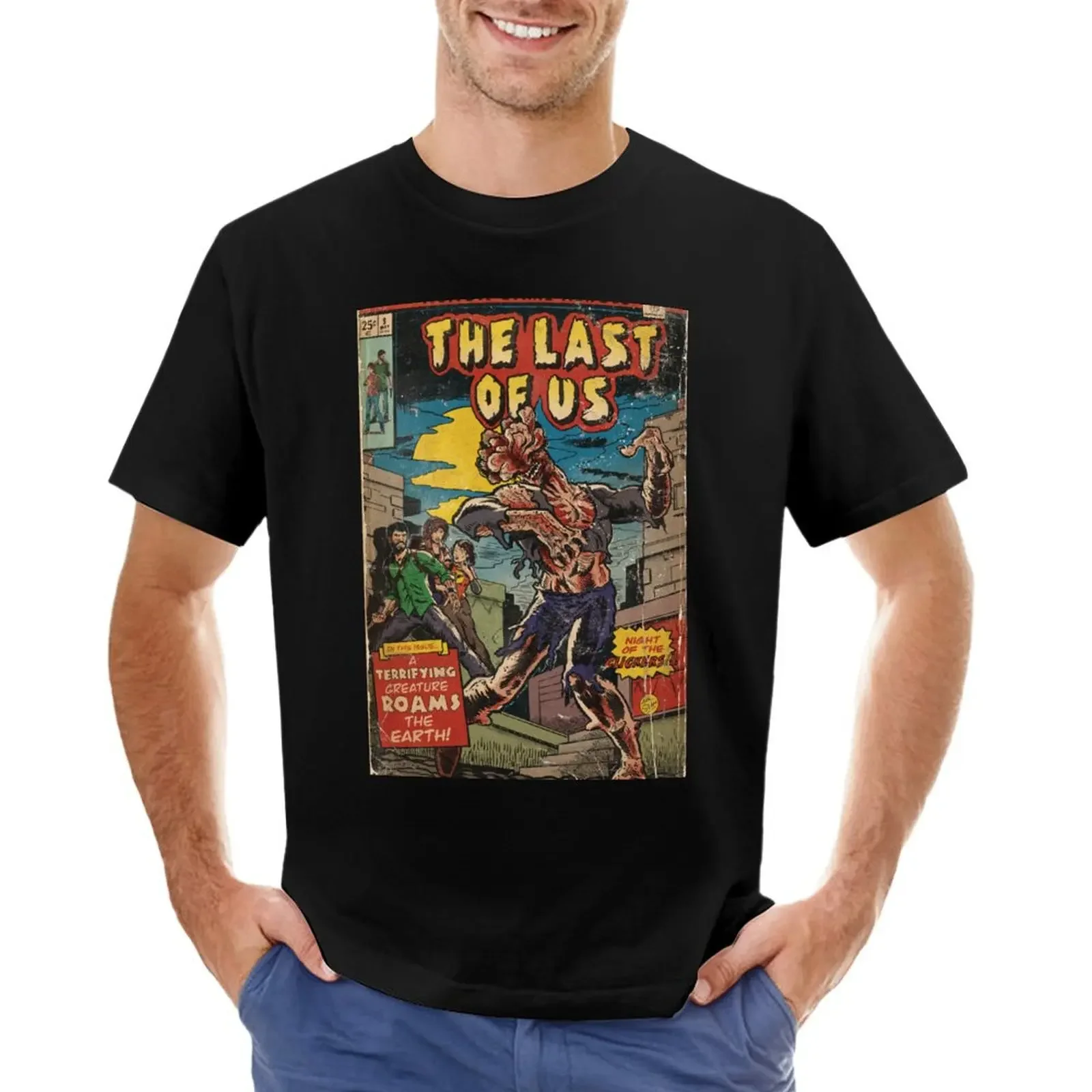 

Night of the Clickers - Comic book cover Fan Art T-shirt customs oversizeds graphics funnys mens champion t shirts