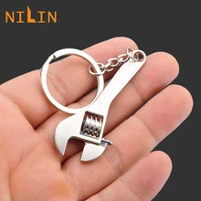 

NILIN 1PC Multifunction Mini Wrench Portable Hand Tool Jaw Spanner Key Chain Universal Adjustable Wrench Small Chiave Portatile