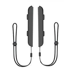 Enhanced Gaming Grip & Wrist Strap Set (Black 2PCS)