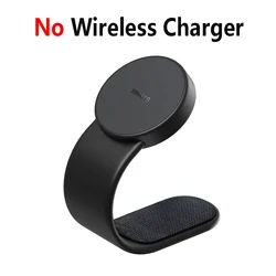 Premium Magnetic Car Phone Holder with 15W Wireless Charging and Flexible Mounting (No Wireless Charge)