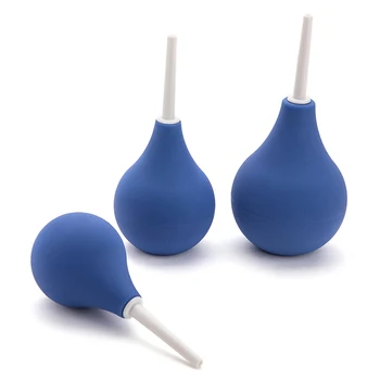 Medical Silicone Anal Cleaner Safe Rectal Syringe Stream Douche Enema Colon Vaginal Cleaner Tool for Gay Men and Women 3