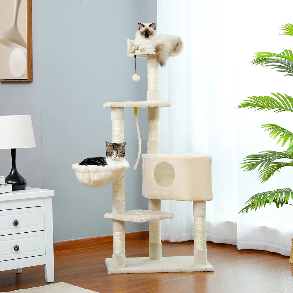 Title 58, Pet Cat Tree Tower Condos House Scratcher Scrat...