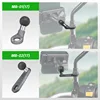 FANAUE 17mm Ball Head Adapter Motorcycle Phone Holder Handlebar for DJI GoPro Insta360 Action Camera GPS Holder Accessories 4