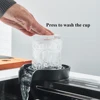 Multifunction Kitchen Sink Stainless Steel with Faucet Digital Display Large Single Bowl Cup Washer With Hot and Cold Water Tap 4