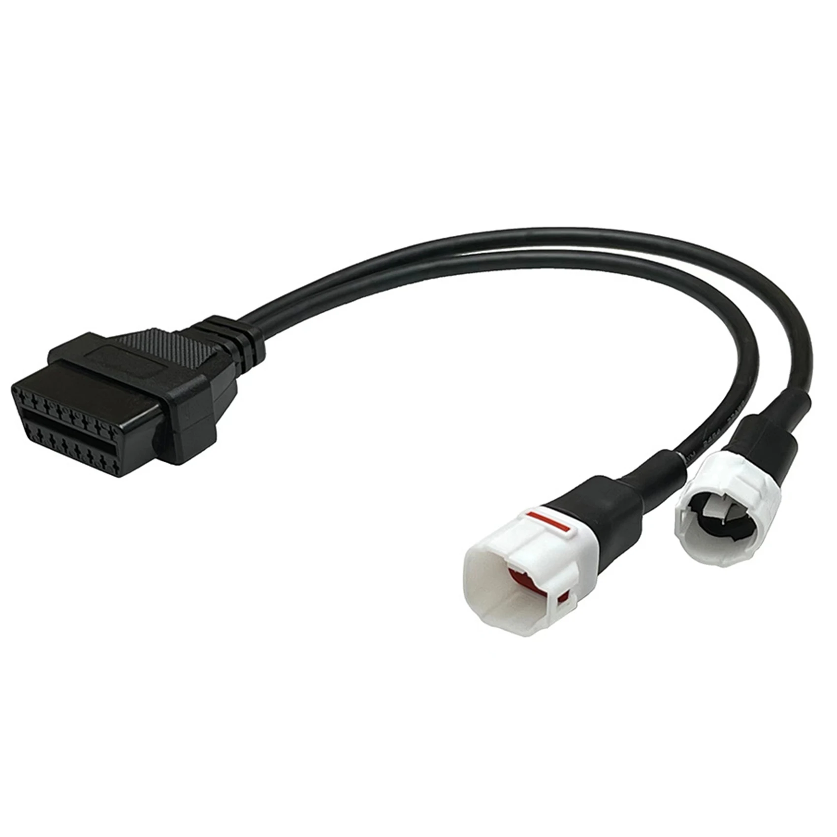 

For Yamaha 3Pin + 4Pin 2 in 1 to OBD2 Motorcycle Scanner Cable Works Along with OBD Scanner