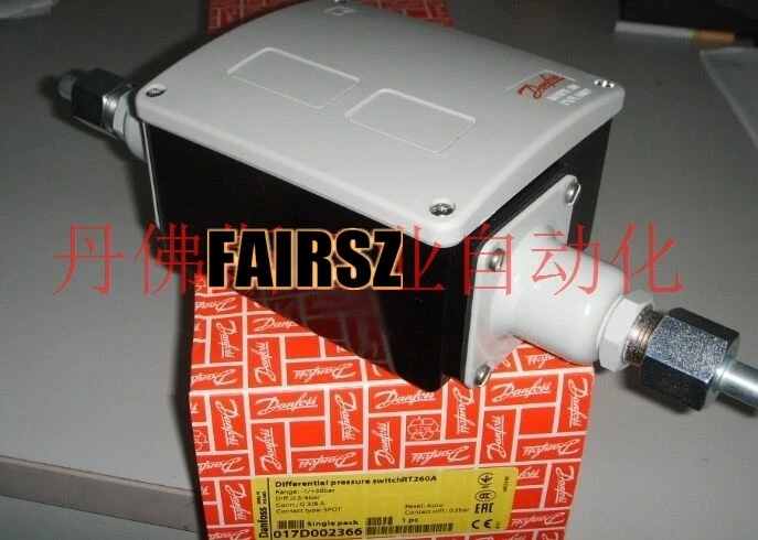 Original DAN.FOSS Differential Pressure Switch RT260A 017D002366 FAIRSZ STORE