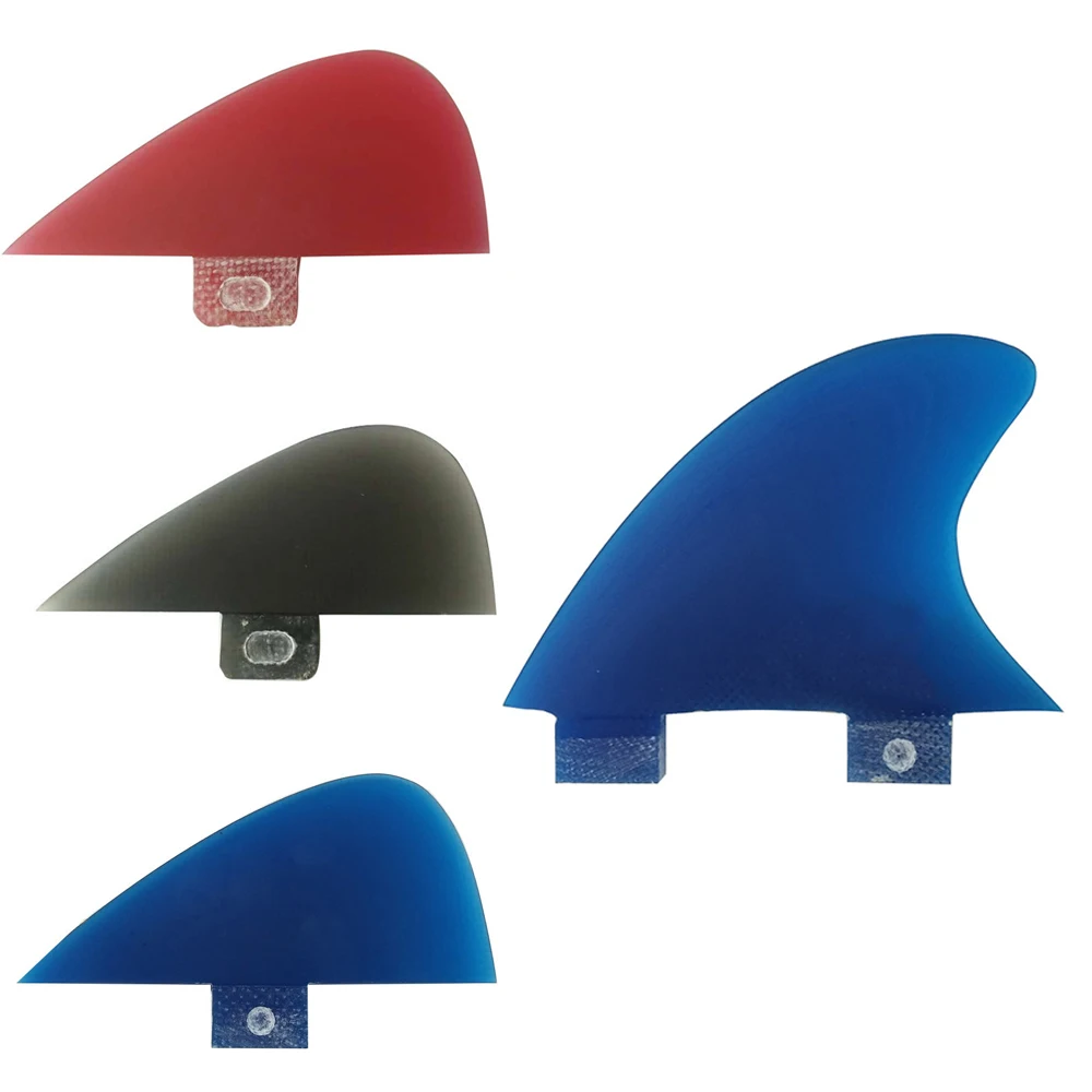 Surfboard  Fins Double Tabs Fin Knubster Centre Kneel Fin Barbatanas de Red Azul Surf central Fins good quality