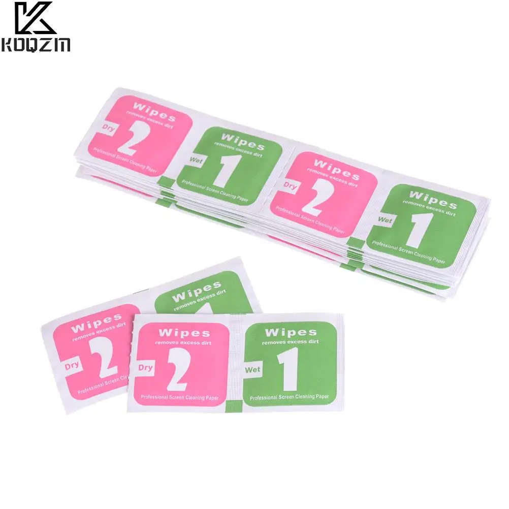 200pcsWetDryCameraLensLCDScreenProtectorDustRemovalWetDry