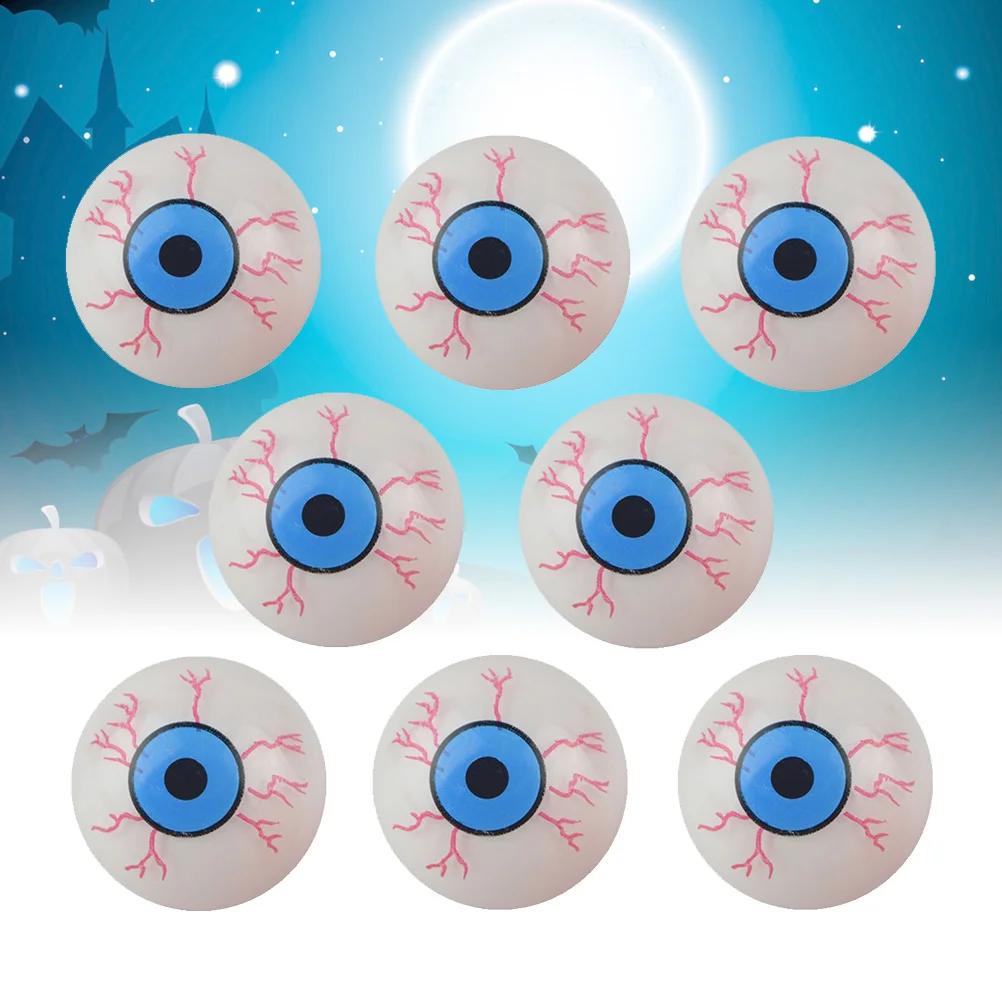 

12 Pcs Toys Fake Eyeballs Simulation Props Horror Ballls Halloween Party Favor