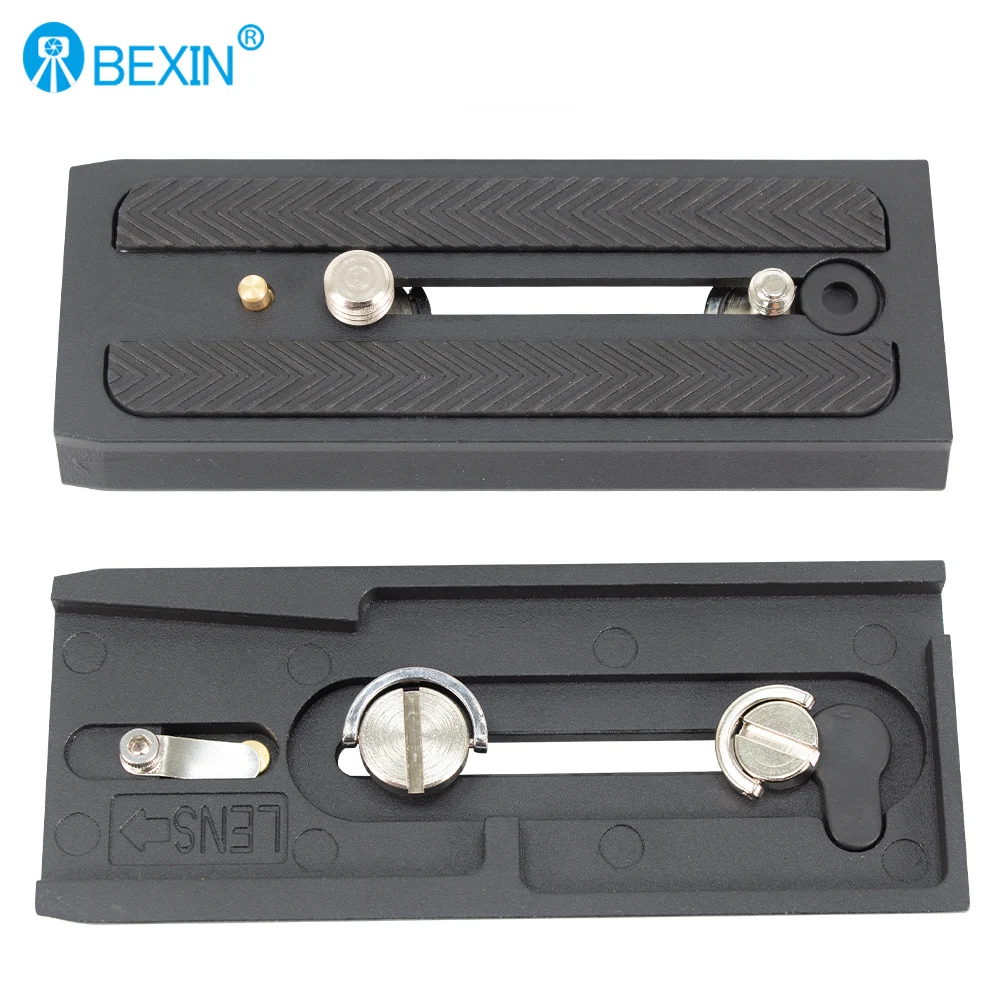Manfrotto Digital Camera Sliding Quick Release Plate 501-L90A For Manfrotto Tripod head 501HDV 503HDV 701HDV MH055M0-Q5