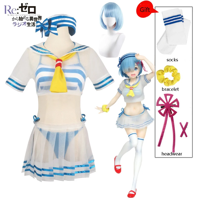 Re Zero Rem Maid Uniform Cosplay Costume