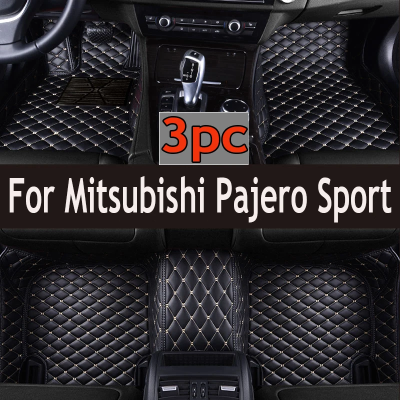 

Car Floor Mats For Mitsubishi Pajero Sport 2015 2014 2013 2012 2011 (5 seats) Interior Styling Auto Carpets Waterproof Rug Part