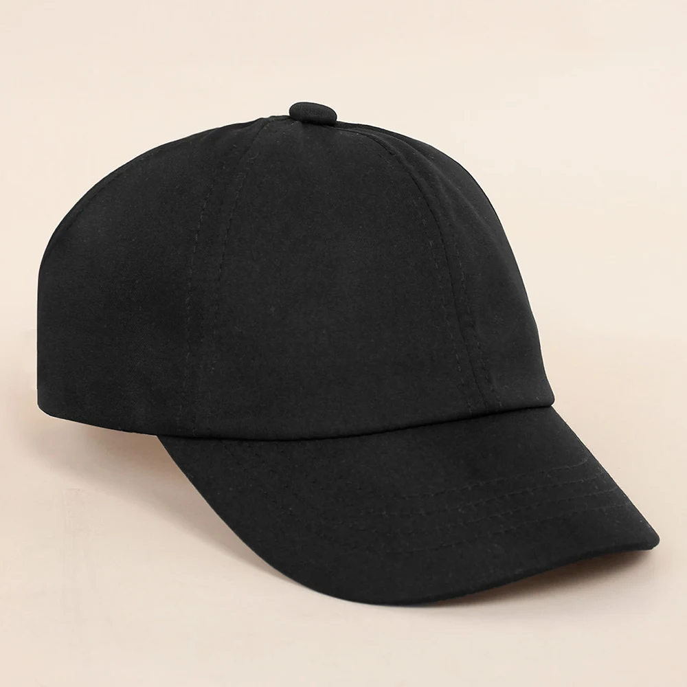 Children High ponytail Baseball Caps Summer Kids Girls Sun Hat solid Color Hollow Empty Top Travel Caps Baby Children Peaked Cap