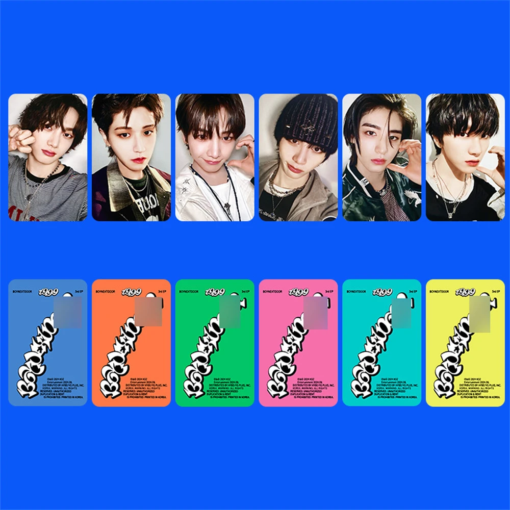 KPOP BOYNEXTDOOR Album 19.99 Photocards Double-Sided Lomo