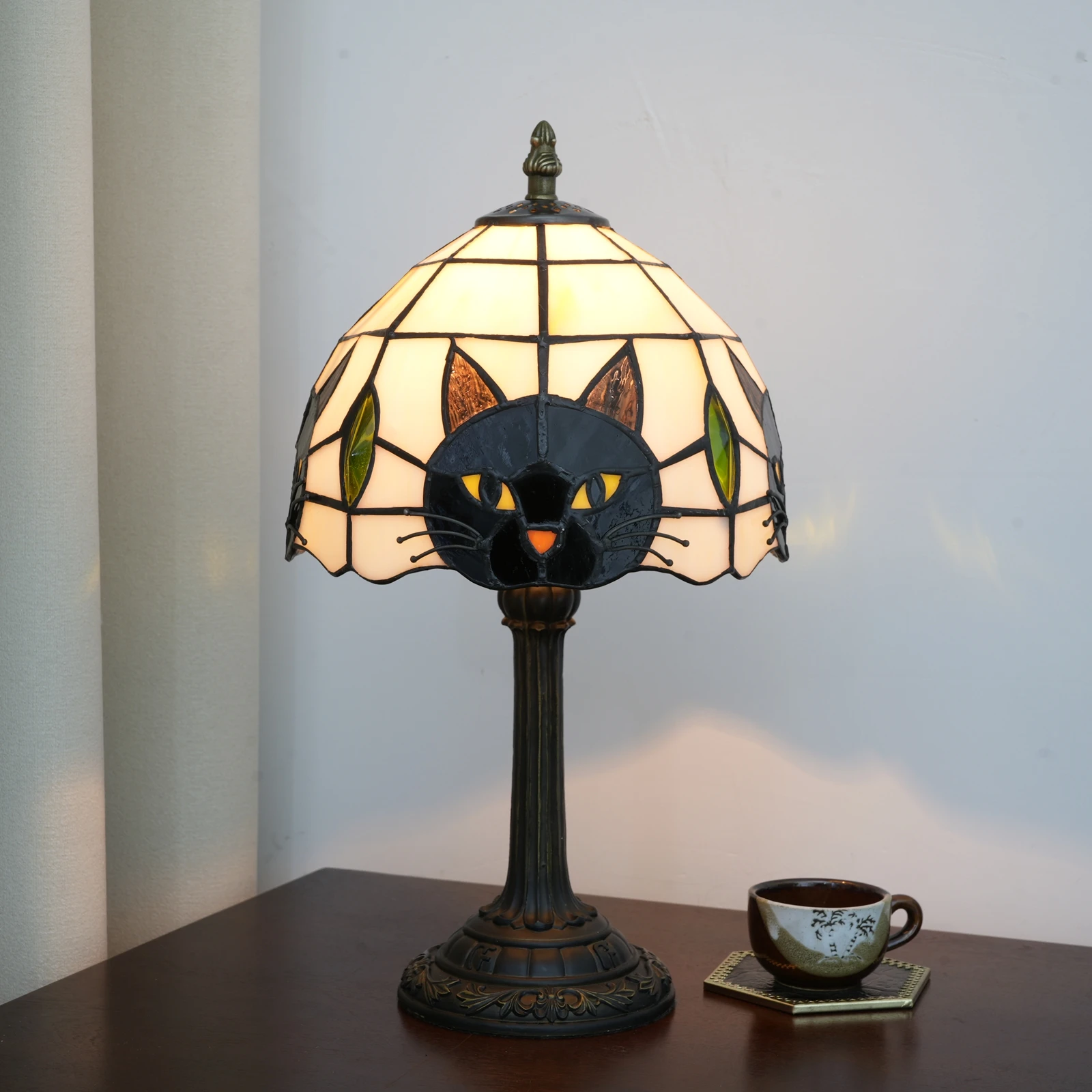 Black Cat Table Lamp 1