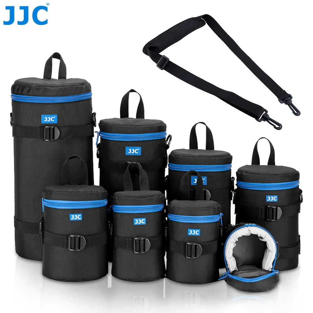 Jjc Luxury Camera Lens Bag Pouch Case For Canon Lens Nikon Sony Olympus
