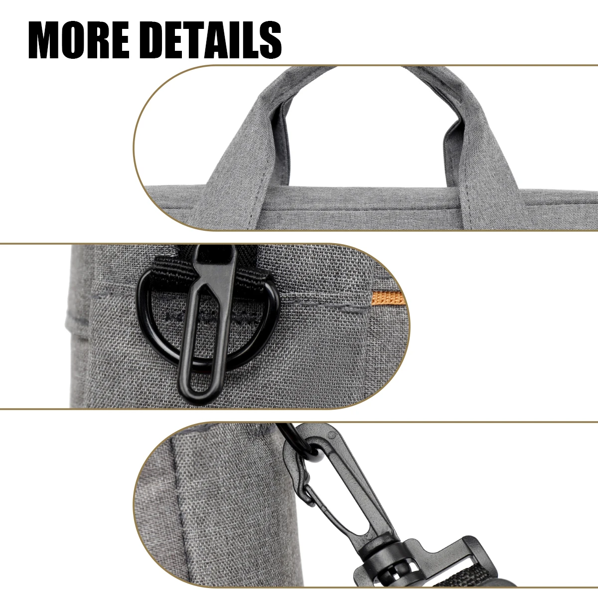 Large-Capacity Laptop Bag 16inch 14inch Handbag Suitable for Apple MacBook Air, Huawei Matebook, Lenovo Xiaoxin, Unisex, High-End New Style, Commuter Anti-Drop Protective Case