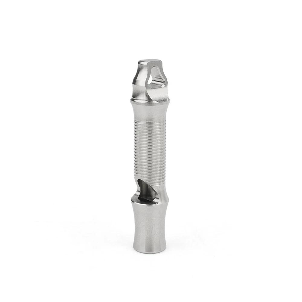 Stainless Steel Whistle Outdoor Training Supplies High-frequency Sound Whistle Camping Tool