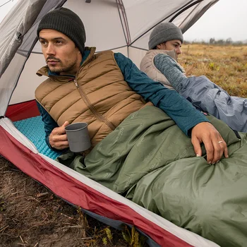 Naturehike LW180 Sleeping Bag Ultralight Waterproof Cotton Sleeping Bag Summer Hiking Camping Sleeping Bag 6