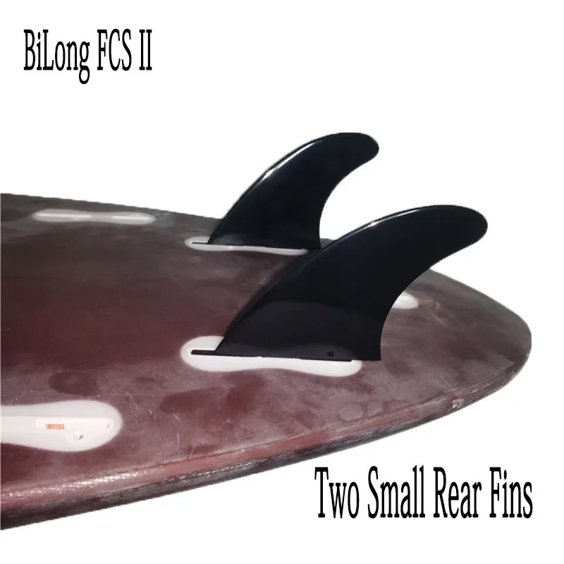 Surfboard Fins 3PCS Set BiLong FCS II G5 High Quality Plastic Nylon+fiberglass M Size New Surfing Quilhas Tri Fins surfboard fin
