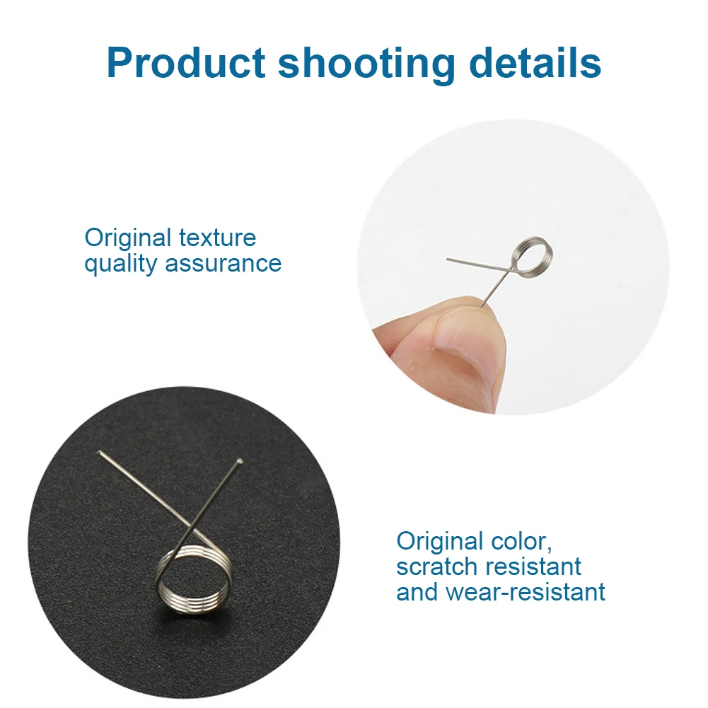 10Pcs Car Torsion Springs Gearshift Alloy Auto Gear Mechanism Module Mini Gear Mechanism Torsion Spring for BMW 1 2 Series X1 X3