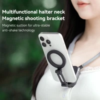 Neck Mount Magnetic Phone Clip 360° Rotation POV Phone Hold for Iphone 17 16 15 14 13 12 11 For SAMSUNG HUAWEI Phone Accessories 3
