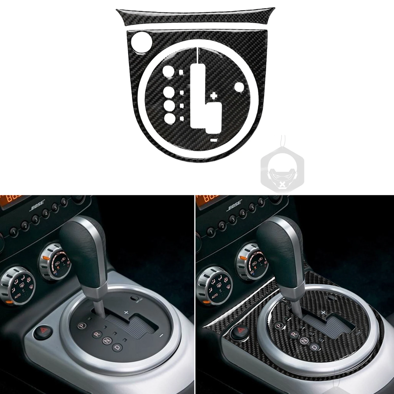 For Nissan 350Z Z33 Accessories 2006-2009 Refit Carbon Fiber Center ...