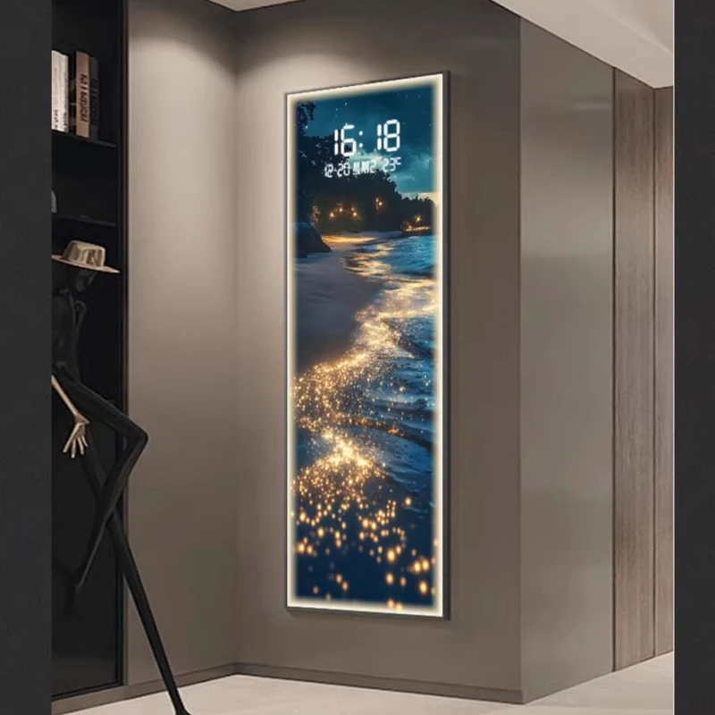 Art Mural Wall Clocks Modern Led Interior Luxury Aesthetic Fashion Wall Watch Design 6