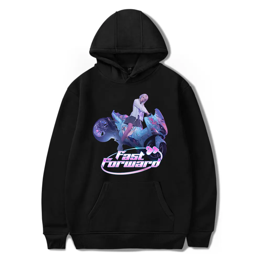 

ITZY JEON SOMI Hoodies Game Plan New Album Fast Forward Logo Merch Print Women Men Hoodie Casual Kpop ITZY Sweatshirts