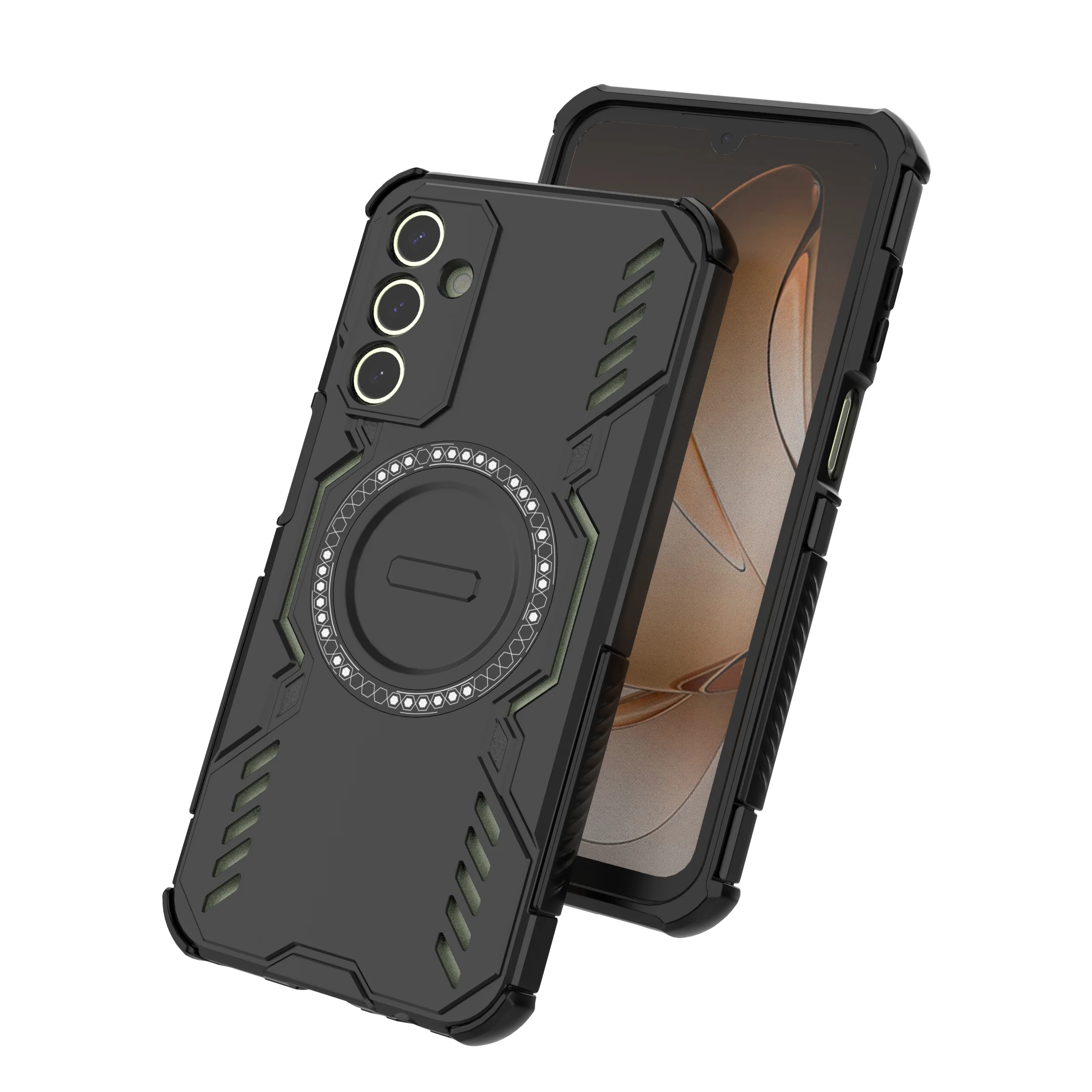 Magnetic Heat Dissipation Shockproof Matte Protective Case
