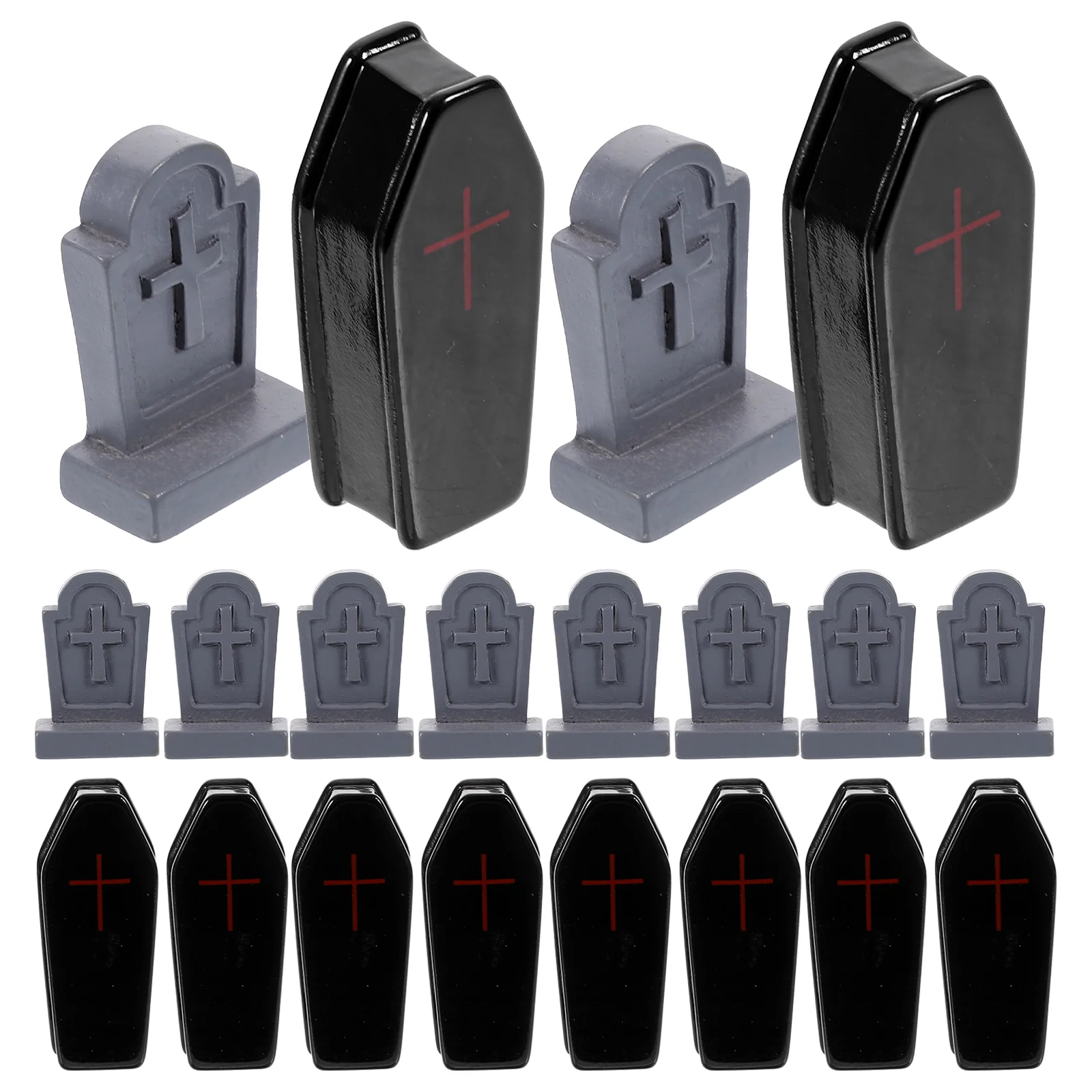 

Halloween Coffin Box Mini Tombstones Ornament Decorative Tombstone Halloween Haunted House Decor Coffin Boxes Tombstone