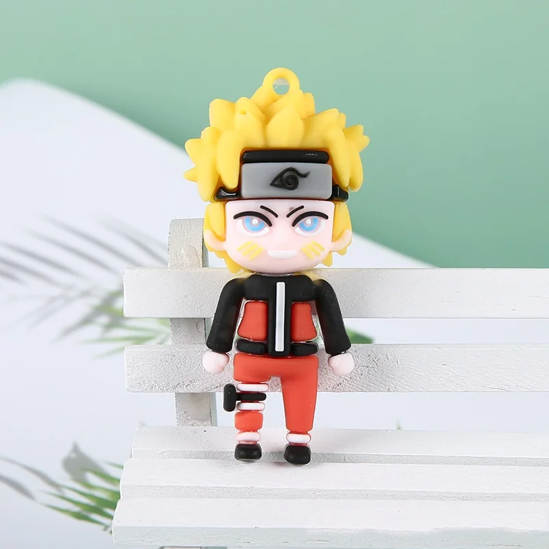 Брелок для ключей с аниме-фигуркой