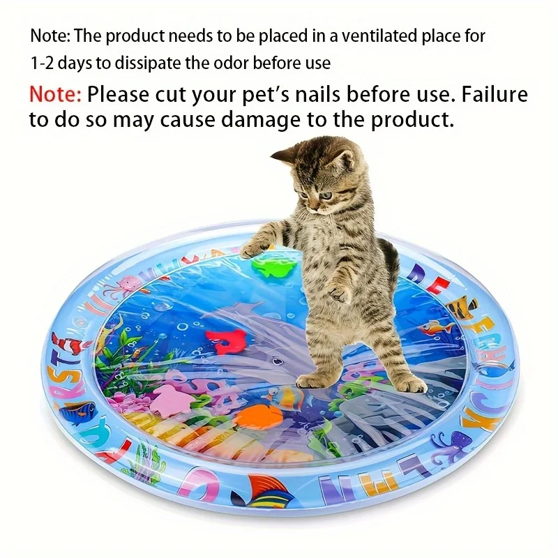 Large Inflatable Pet Cooling Splash Mat 6