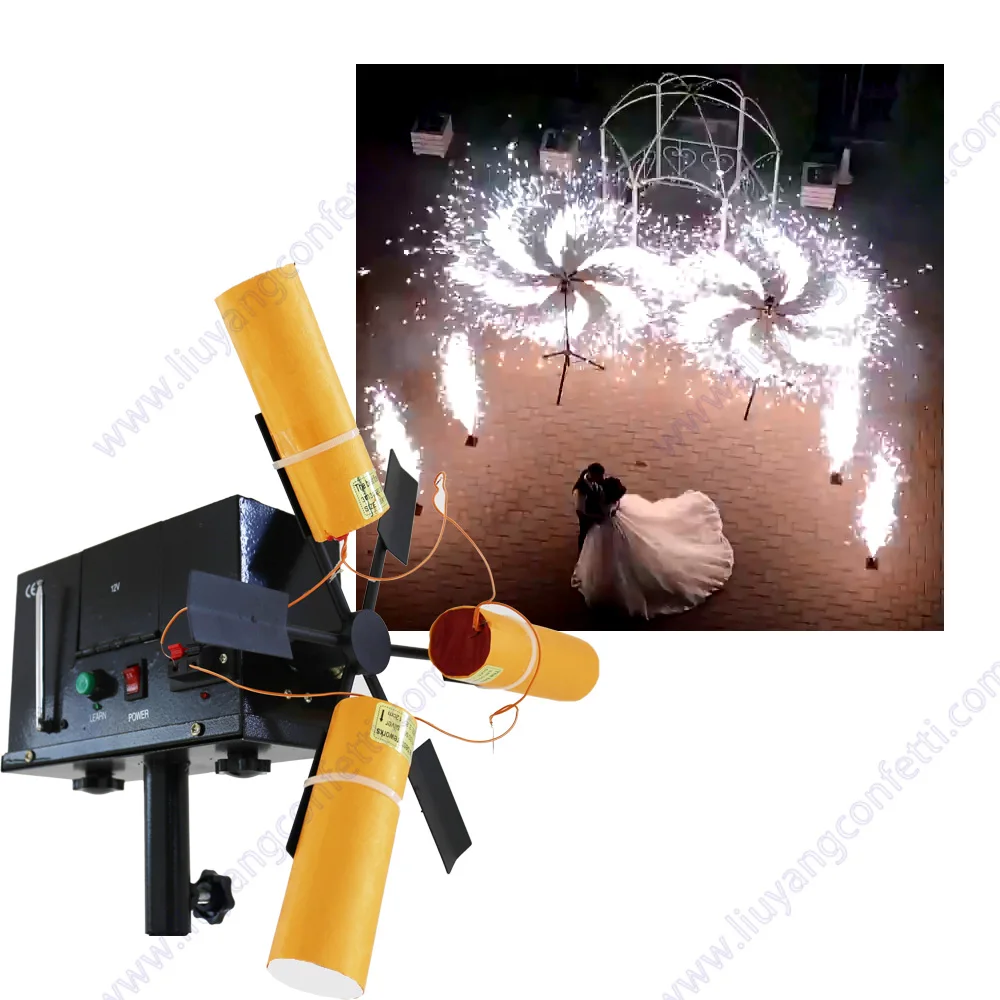 Fuegos artificiales de la máquina de Control remoto interior fuente mano  arma disparando en pirotecnia tirador fiesta| Alibaba.com, image size:1000x1000