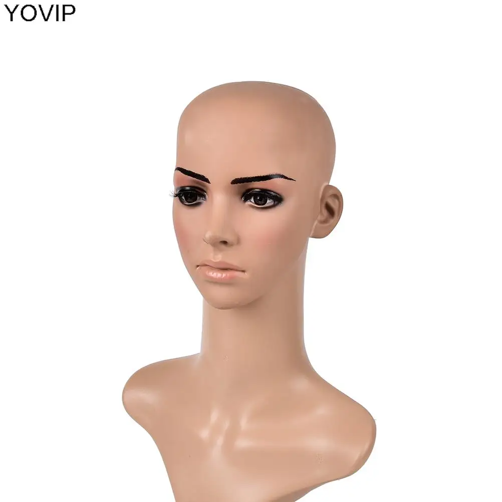 Fake Bald Head Wig Cap Fake Latex Flesh Skin Unisex Bald Head Wig Cap