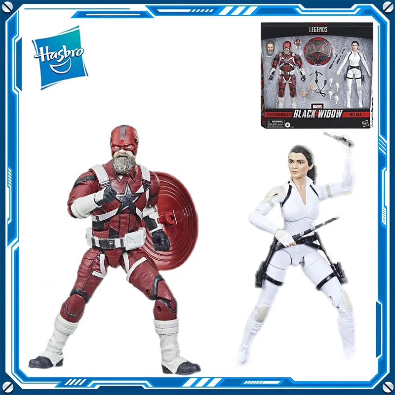 

В наличии Hasbro Marvel Legends Черная Вдова красный Хранитель Мелина 6 дюймов ПВХ Аниме Фигурки Модели Игрушек
