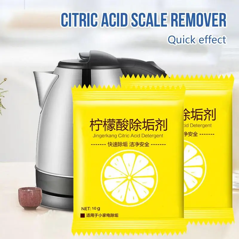Acid Cleaner For Toilet Dredging Agent Toilet Sink Food-Grade Scale Remover Descaler Dishwasher Cleaner Solution Citric Acid