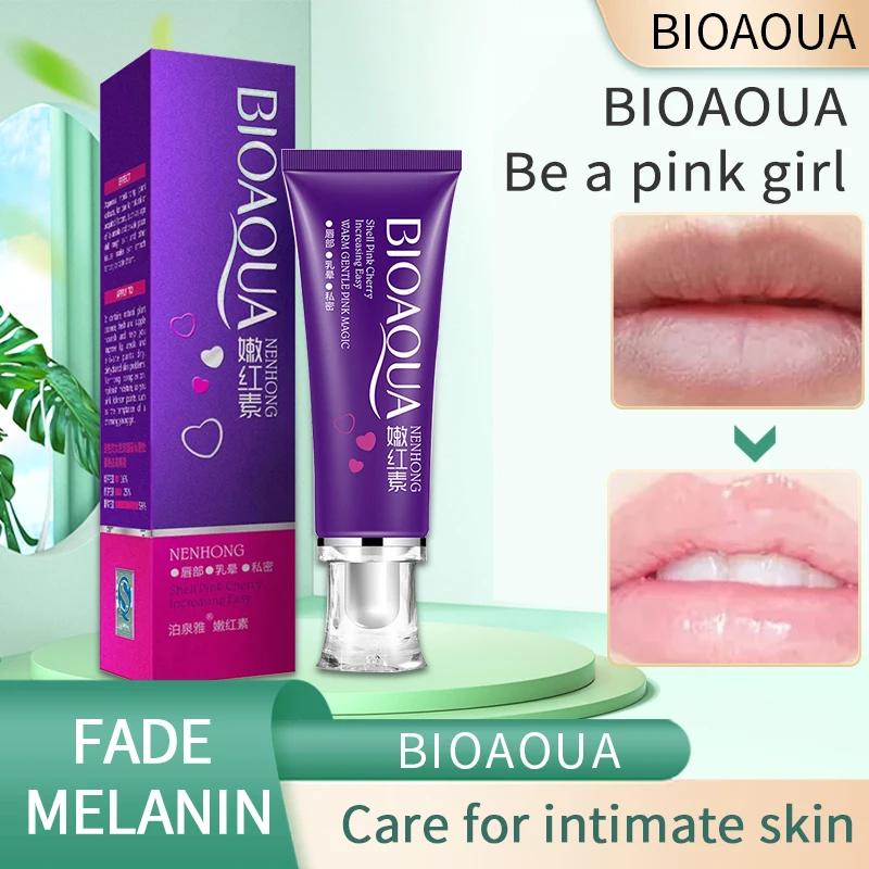 

2/5Pcs BIOAQUA Whitening Cream Lips Whitening Private Part Underarm Body Gel Lips Nipples Labia Feminine Pink Girl Body Cream