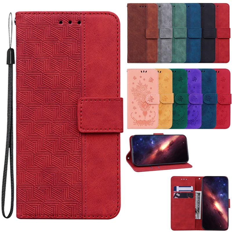 Stand Flip Wallet Phone Case - Premium Protective Cover with Card Slots and Kickstand Functionality