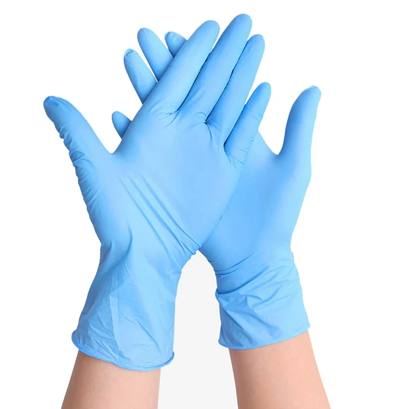 Nitrile Examination Gloves Blue PowderFree FitMed