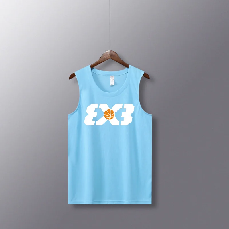 thumbnail image 1 of Camisetas de baloncesto para tiro, camisetas, chalecos de baloncesto para jóvenes, uniformes en blanco, camisetas personalizadas para correr, entrenamiento, gimnasio, camisetas sueltas, trajes, camise, 1 of 5